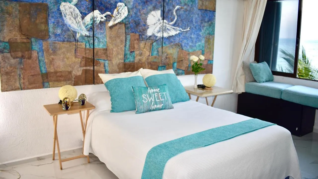 Apartament Flamingo Paradise Front By Cielo Maya Cancún