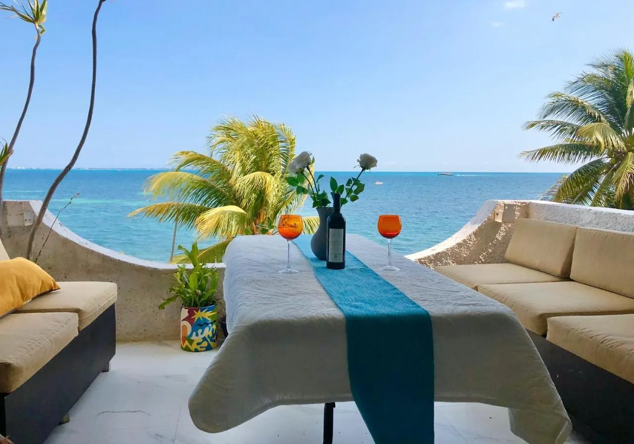 Apartament Flamingo Paradise Front By Cielo Maya Cancún