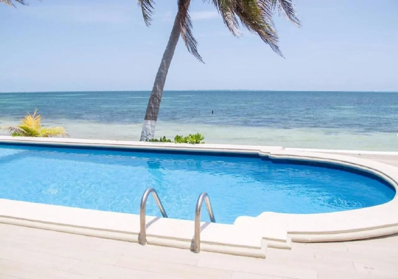 Flamingo Paradise Front By Cielo Maya Cancun Mexico